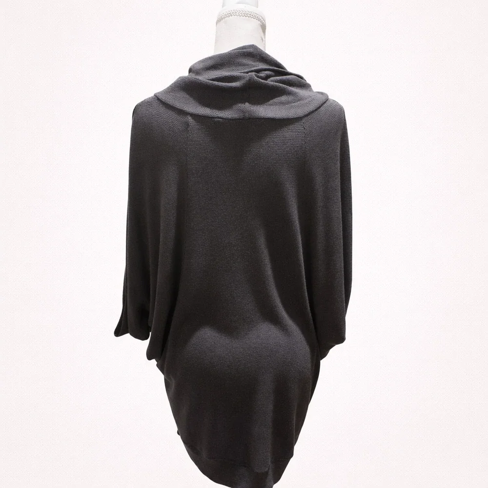 Victoria’s Secret Lightweight Knit Sweater Dress XS Cowl Neck  Boho Cottagecore - Picture 2 of 16